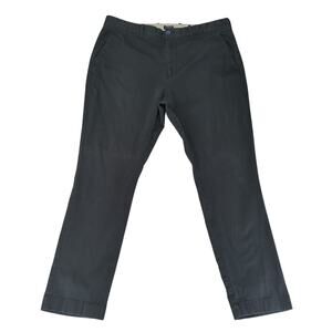 J.Crew Factory Athletic Slim Chinos Flex Stretch Black Men's Size W36‎ L30 AZ844